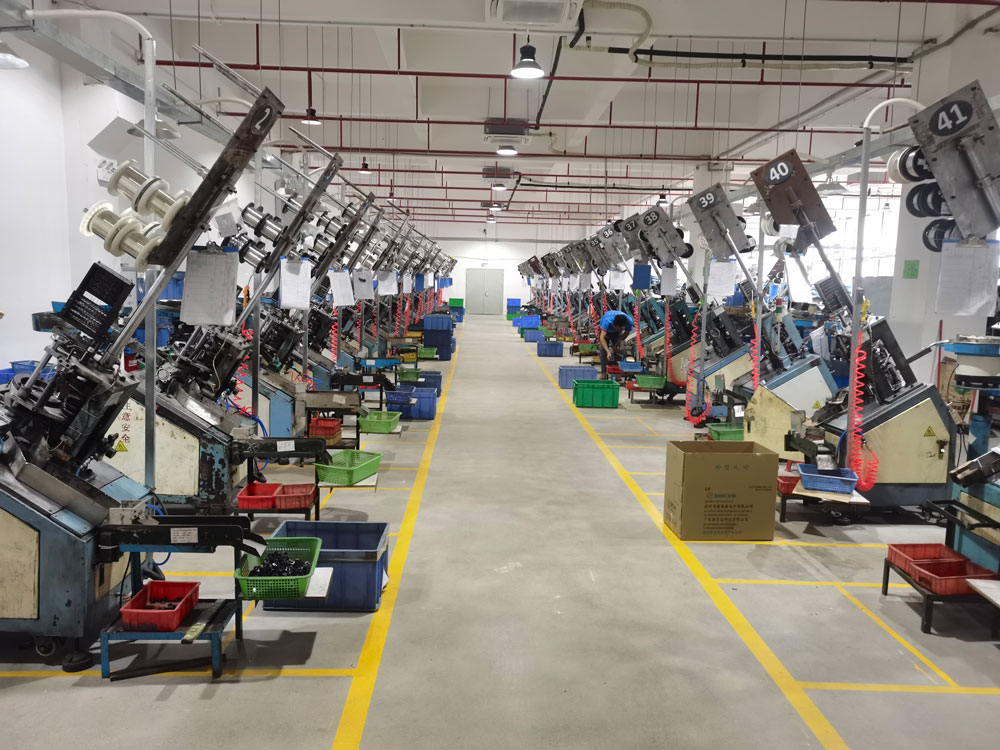 西思工厂车间工作环境（广东河源）